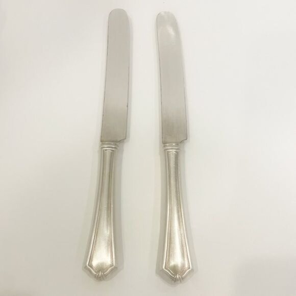 Community Reliant Silver Vintage Butter Knives Set Of 2 Elegant Flatware - Picture 2 of 4